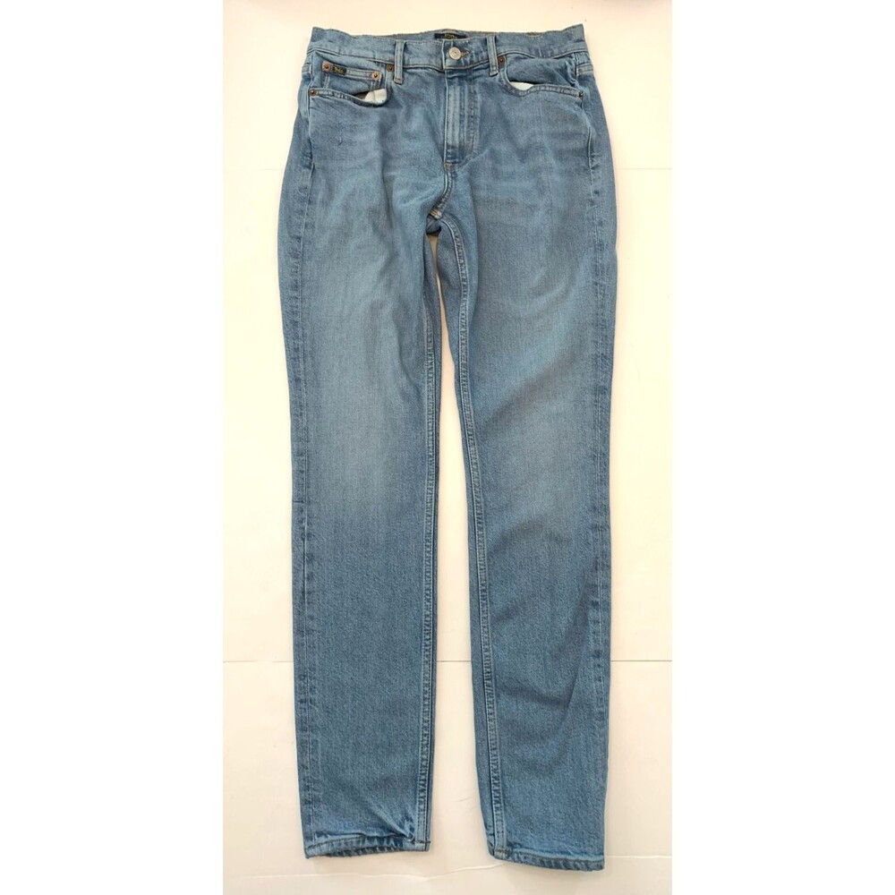 Ralph Lauren Polo Jeans Womens 29 Mid Rise Tompkins Skinny Straight Denim